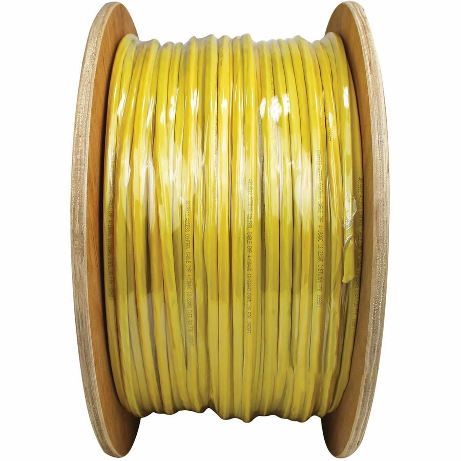 Tripp Lite Plenum-Rated Bulk Access Control Cable Yellow 1000 ft. (305