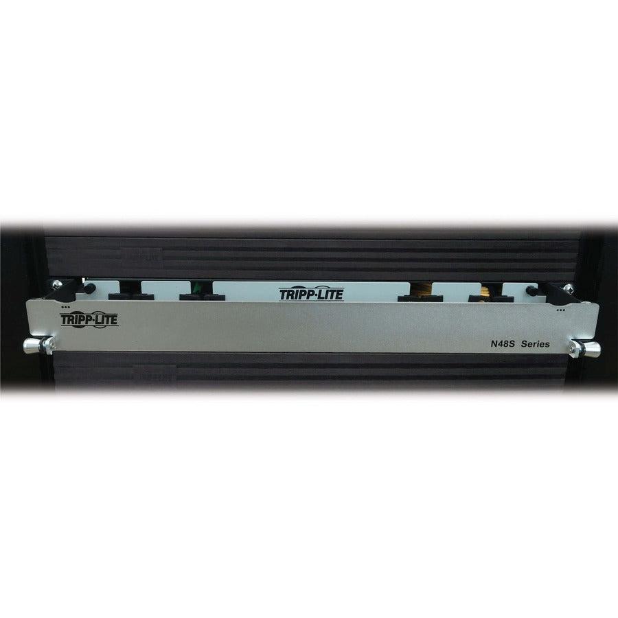 Tripp Lite Preloaded Fiber Panel, 1U - 8X Lc/Lc Duplex Cables (M/M), Os2 Singlemode, 10 M (32.8 Ft.)