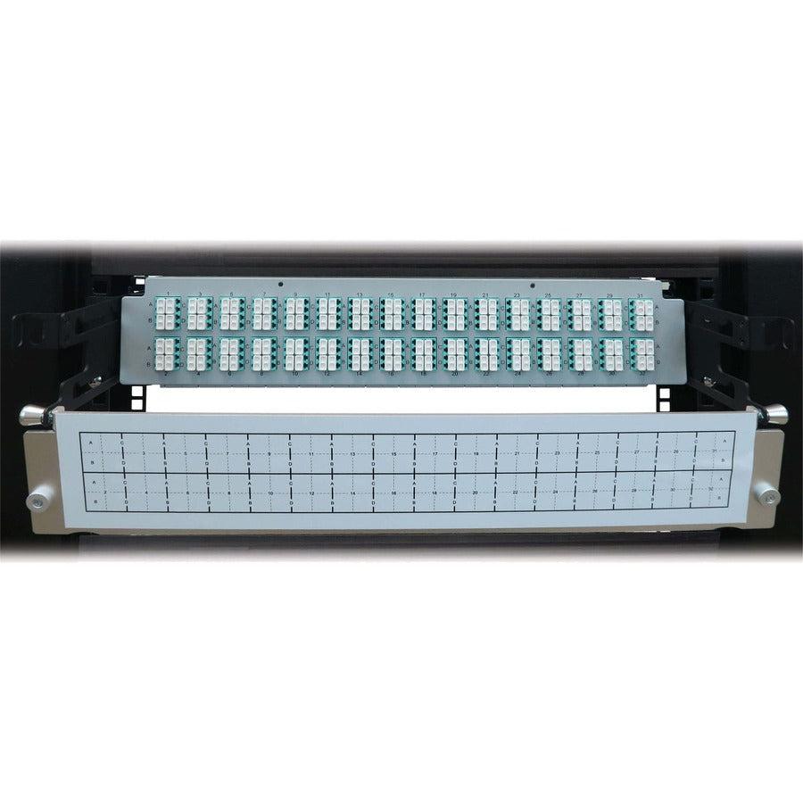 Tripp Lite Preloaded Fiber Patch Panel, 2U - 32X (12F Mtp/Mpo-Pc To 4X Lc Duplex F/F) 8F Trunk Cables, Om4 Multimode, 3 M (9.8 Ft.)