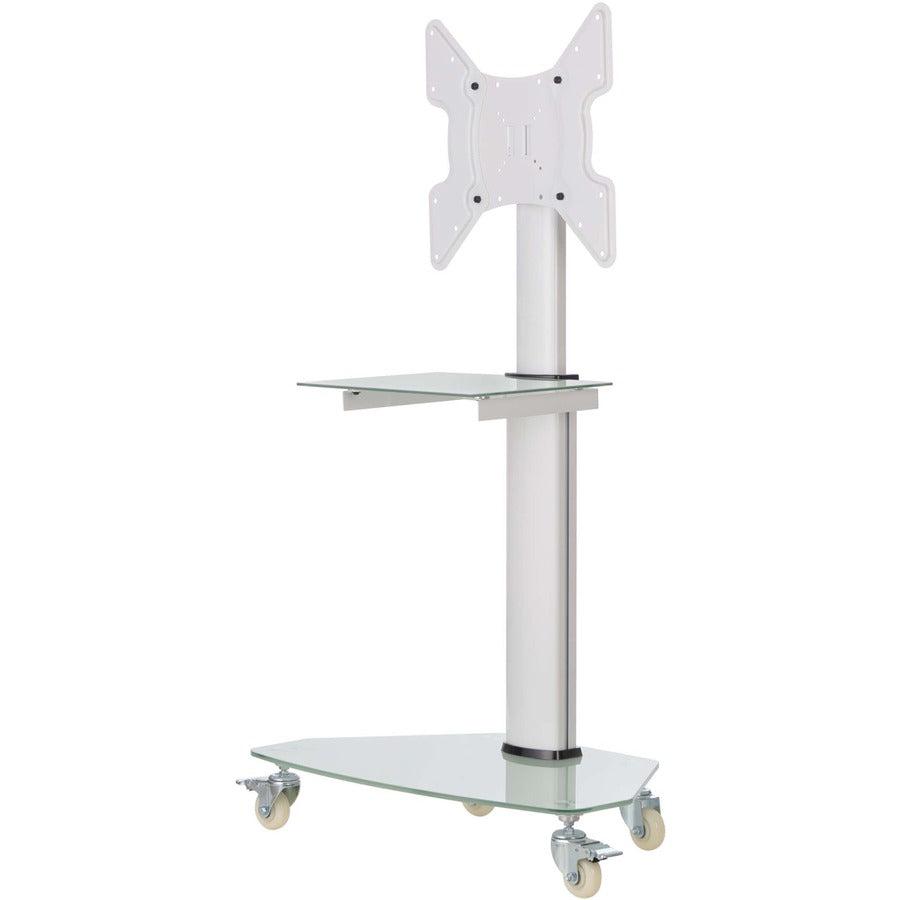 Tripp Lite Premier White Rolling TV Monitor Cart 32-in to 55-in DMCS3255SG62W