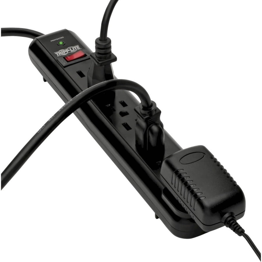Tripp Lite Protect It! 7-Outlet Surge Protector, 12-Ft. Cord, 1080 Joules, Black Housing