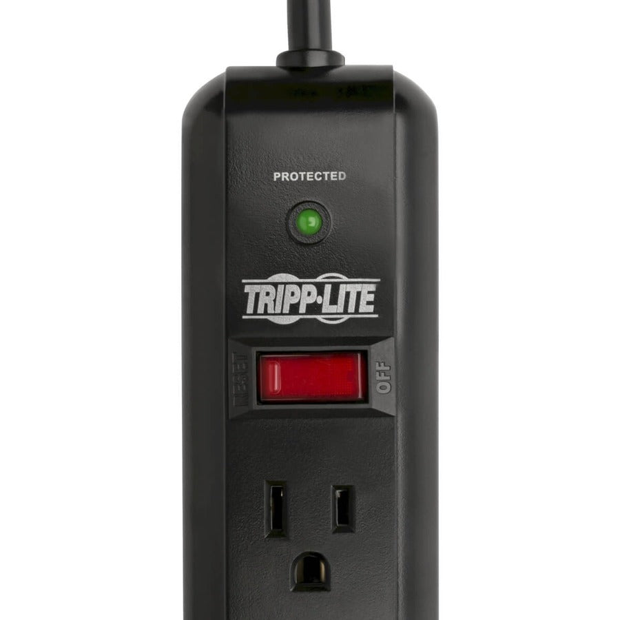 Tripp Lite Protect It! 7-Outlet Surge Protector, 12-Ft. Cord, 1080 Joules, Black Housing