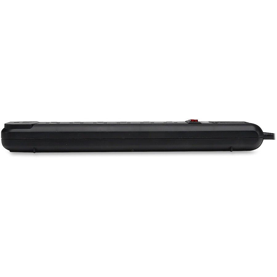 Tripp Lite Protect It! 7-Outlet Surge Protector 4-Ft. Cord, 1080 Joules, 1 Diagnostic Led, Black Housing