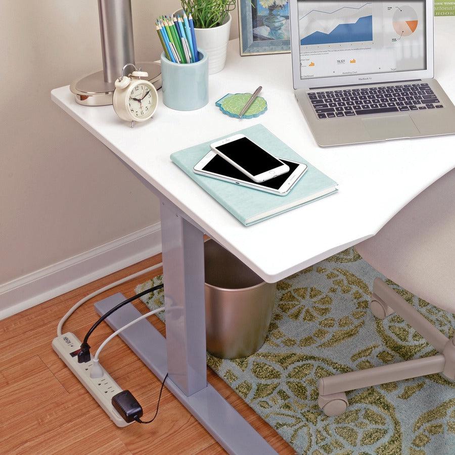 Tripp Lite Protect It! 7-Outlet Surge Protector 4-Ft. Cord, 1080 Joules, 1 Diagnostic Led, Light Gray Housing
