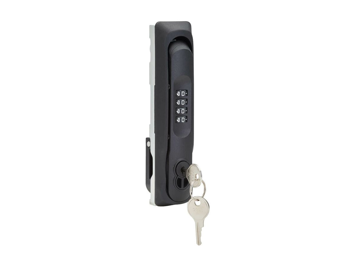 Tripp Lite SRCOMBO4SFICSS Rack Locking Door Handle with 4-Digit Combo for Secure Server Cabinets