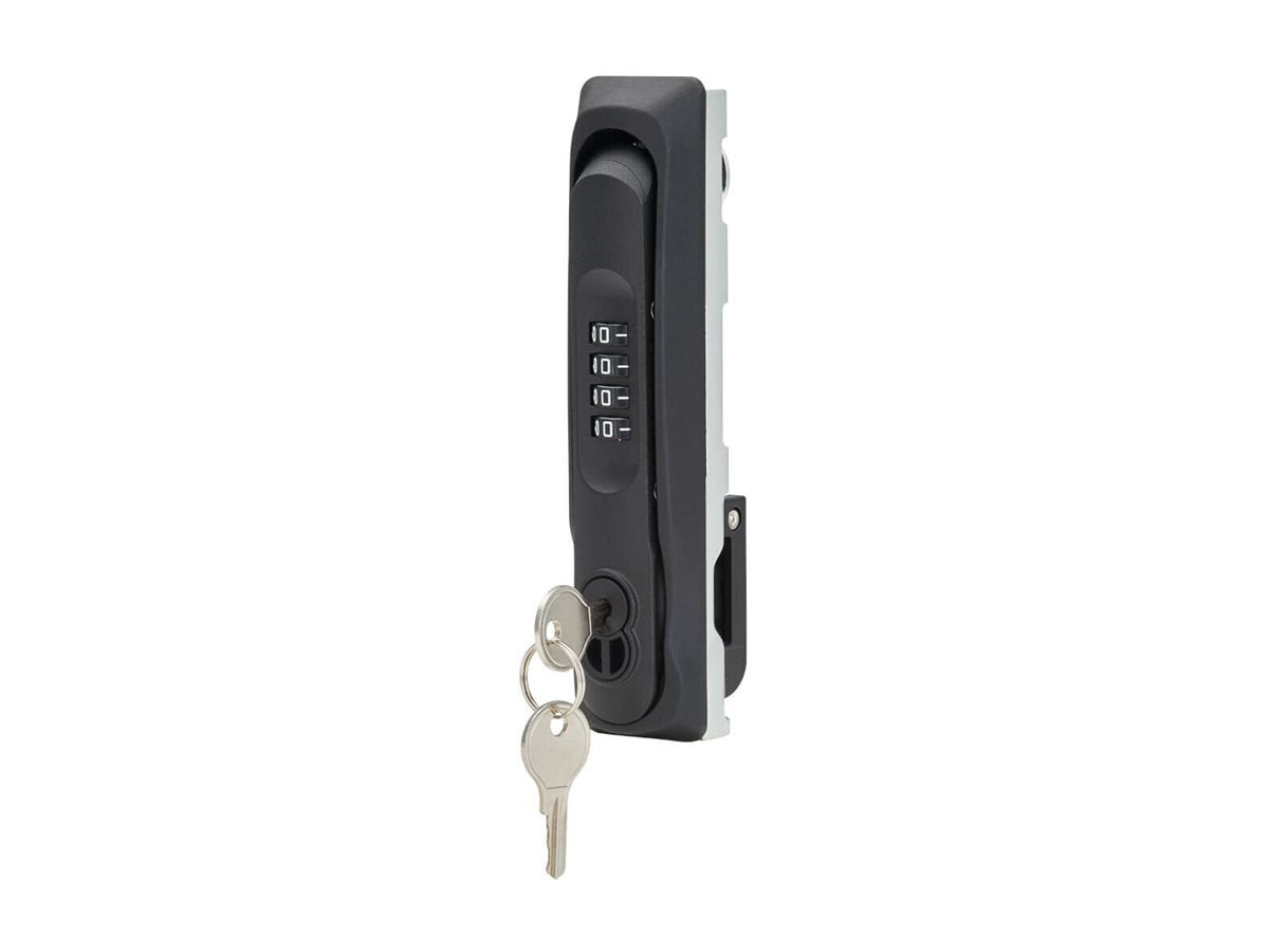 Tripp Lite SRCOMBO4SFICSS Rack Locking Door Handle with 4-Digit Combo for Secure Server Cabinets