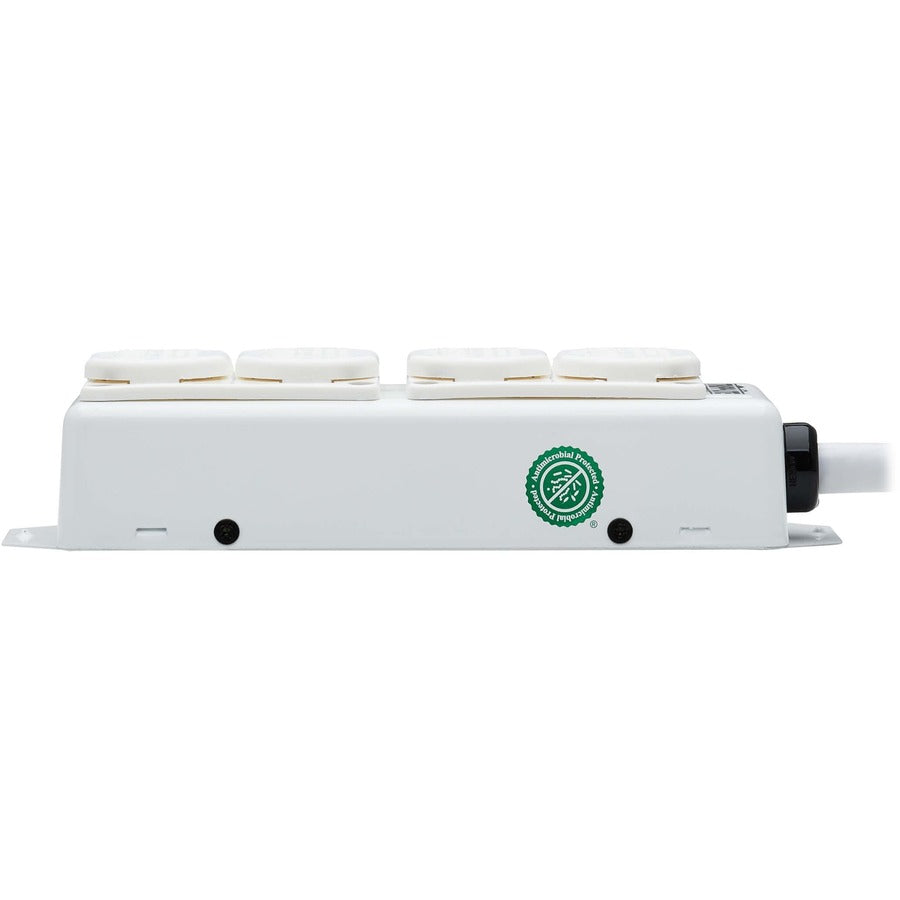 Tripp Lite Safe-It Ul 2930 Medical-Grade Power Strip For Patient Care Vicinity, 4 Hospital-Grade Outlets, Safety Covers, Antimicrobial, 15 Ft. Cord, Dual Ground