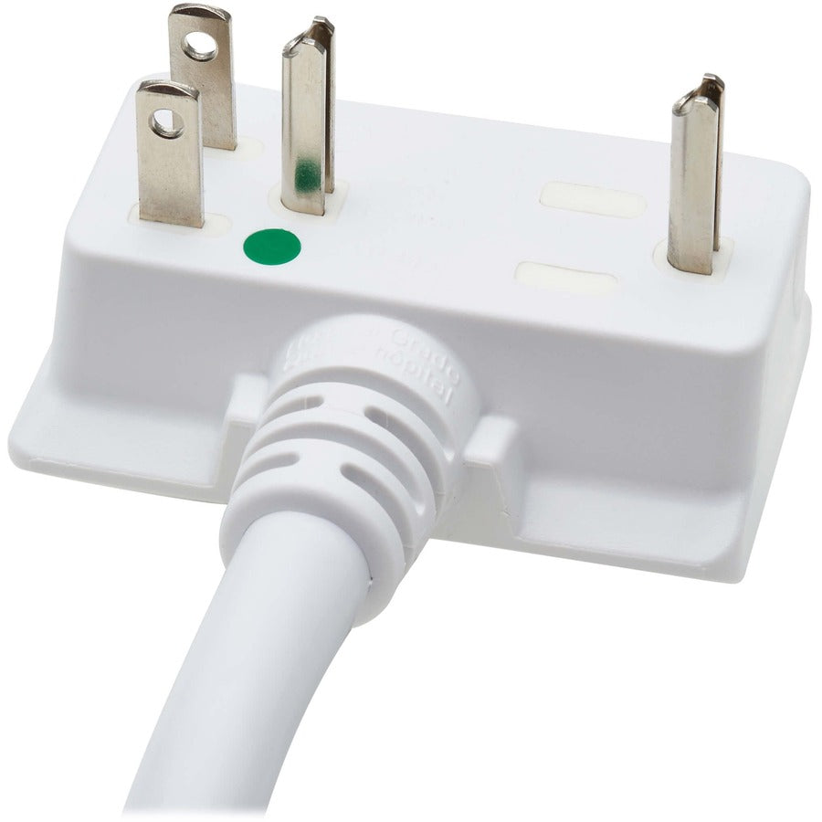 Tripp Lite Safe-It Ul 2930 Medical-Grade Power Strip For Patient Care Vicinity, 4 Hospital-Grade Outlets, Safety Covers, Antimicrobial, 15 Ft. Cord, Dual Ground