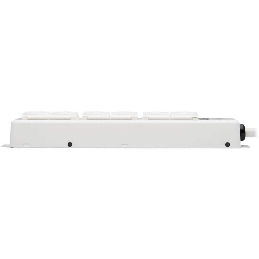 Tripp Lite Safe-It Ul 2930 Medical-Grade Power Strip For Patient Care Vicinity, 6 Hospital-Grade Outlets, Safety Covers, Antimicrobial, 15 Ft. Cord, Dual Ground
