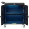 Tripp Lite Safe-It Uv Locking Storage Cart For Mobile Devices And Av Equipment, Black