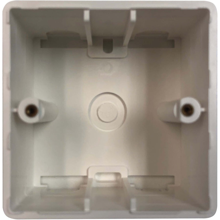 Tripp Lite Single-Gang Surface Mounting Box European Style 81 x 81 x 45 mm White
