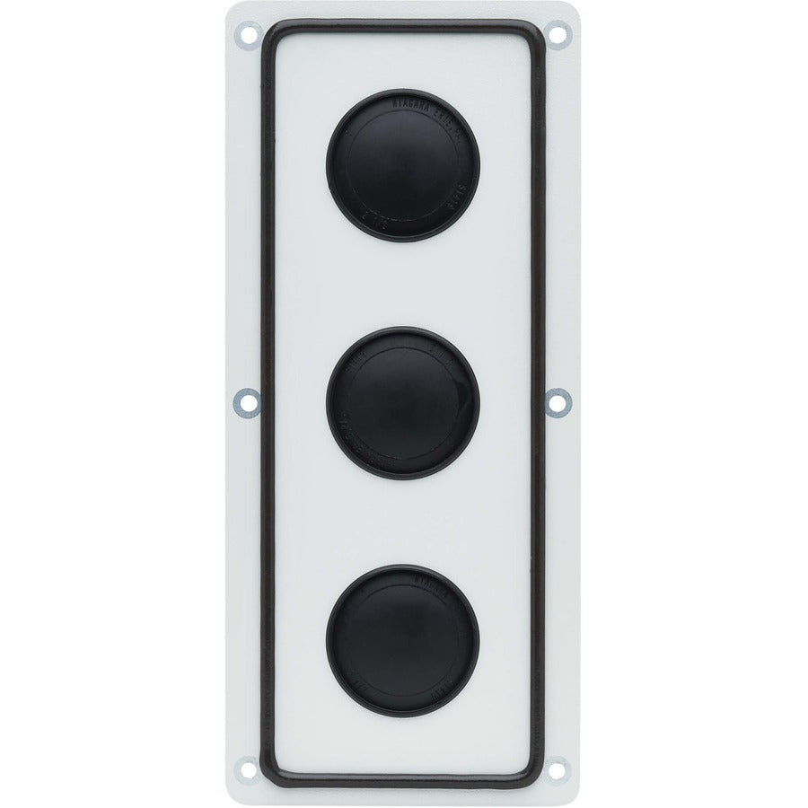 Tripp Lite SmartRack Cable Gland Plate for NEMA-Rated Enclosure Cabinets 3 Ports (2 in.) -