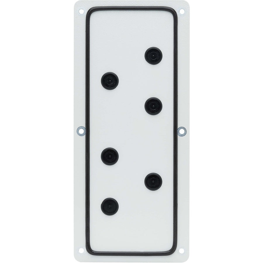 Tripp Lite SmartRack Cable Gland Plate for NEMA-Rated Enclosure Cabinets 6 Ports (0.5 in.)