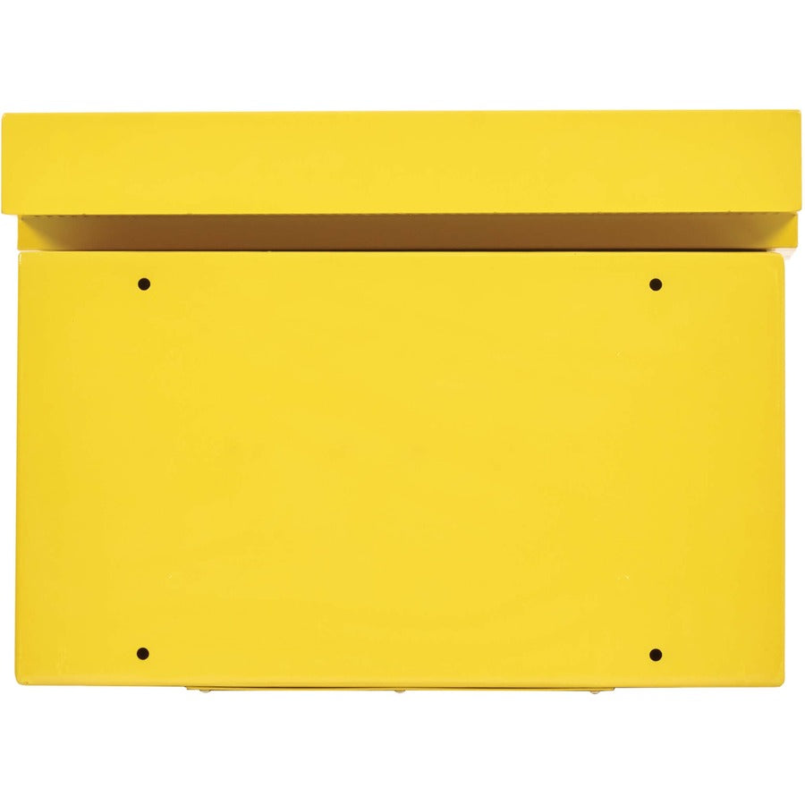 Tripp Lite SmartRack Industrial Enclosure with Lock - NEMA 3R, Wall Mount, Metal Construction, Internal Fans, 16.5 in. Depth, 6U, Yellow