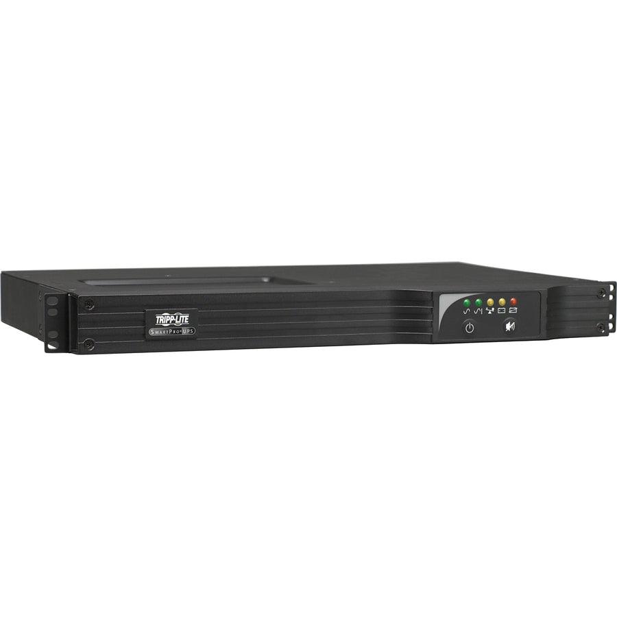 Tripp Lite Smx500Rt1U Smartpro 230V 500Va 300W Line-Interactive Ups, 1U Rack/Tower, Network Card Options, Usb, Db9 Serial