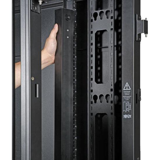 Tripp Lite Sr48Ubcl 48U Smartrack Co-Location Standard-Depth Rack Enclosure Cabinet - 2 Separate Compartments
