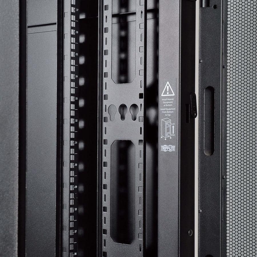 Tripp Lite Sr48Ubdp48 48U Smartrack Extra-Deep Server Rack - 48 In. (1219 Mm) Depth, Doors & Side Panels Included