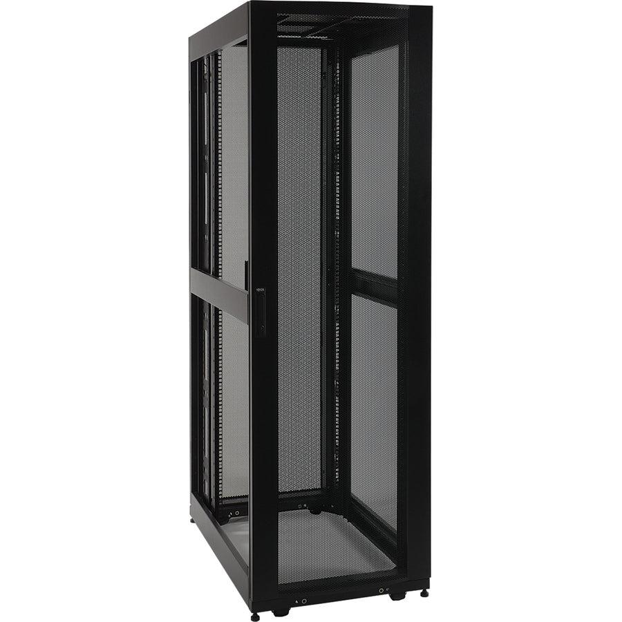 Tripp Lite Sr48Ubdp48 48U Smartrack Extra-Deep Server Rack - 48 In. (1219 Mm) Depth, Doors & Side Panels Included
