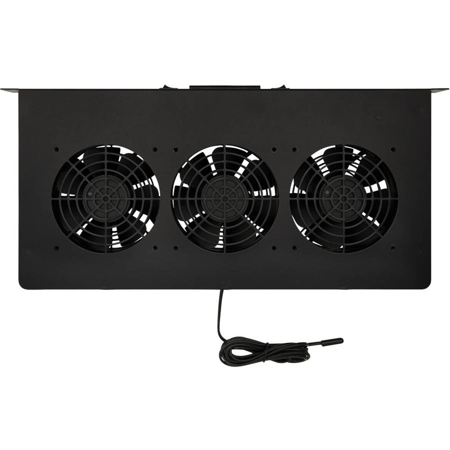 Tripp Lite Srfan1Utemp 1U Blanking Panel With Temperature Sensor And High-Performance Fans