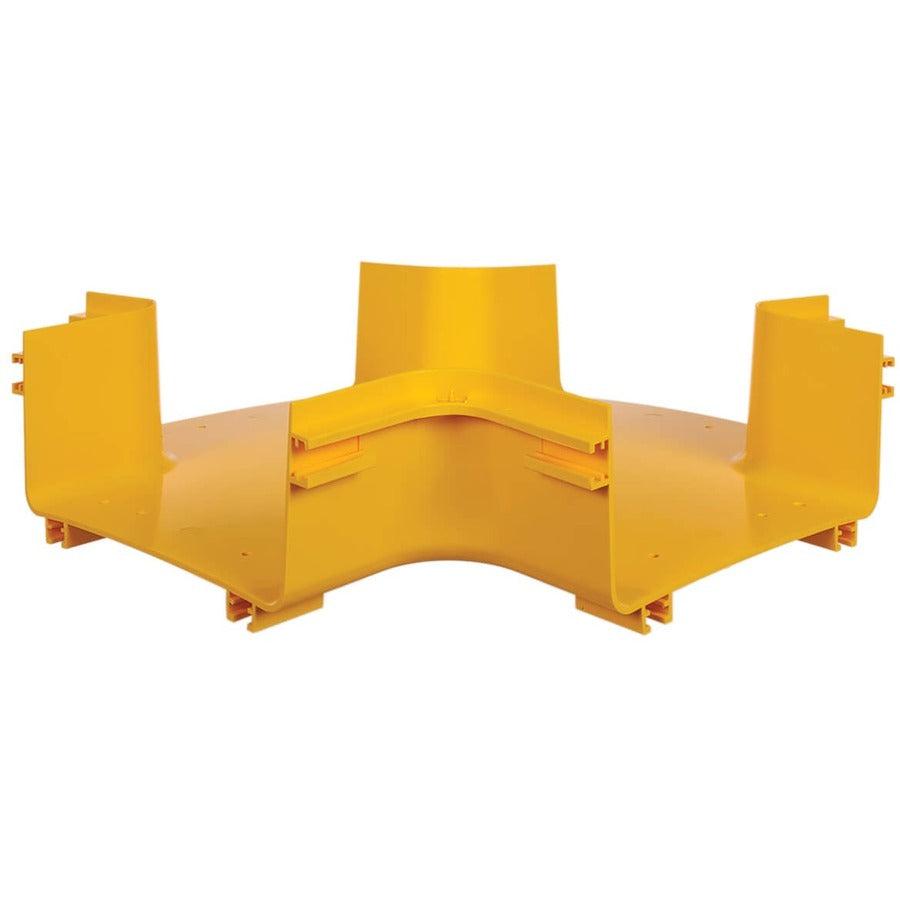 Tripp Lite Srfc10Junt4 Toolless Horizontal 4-Way Junction For Fiber Routing System, 240 Mm (10 In.)