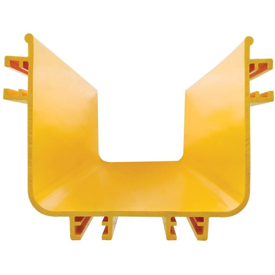 Tripp Lite Srfc5Str72 Toolless Straight Channel Section For Fiber Routing System, 120 X 120 X 1830 Mm (5 X 5 X 72 In.)