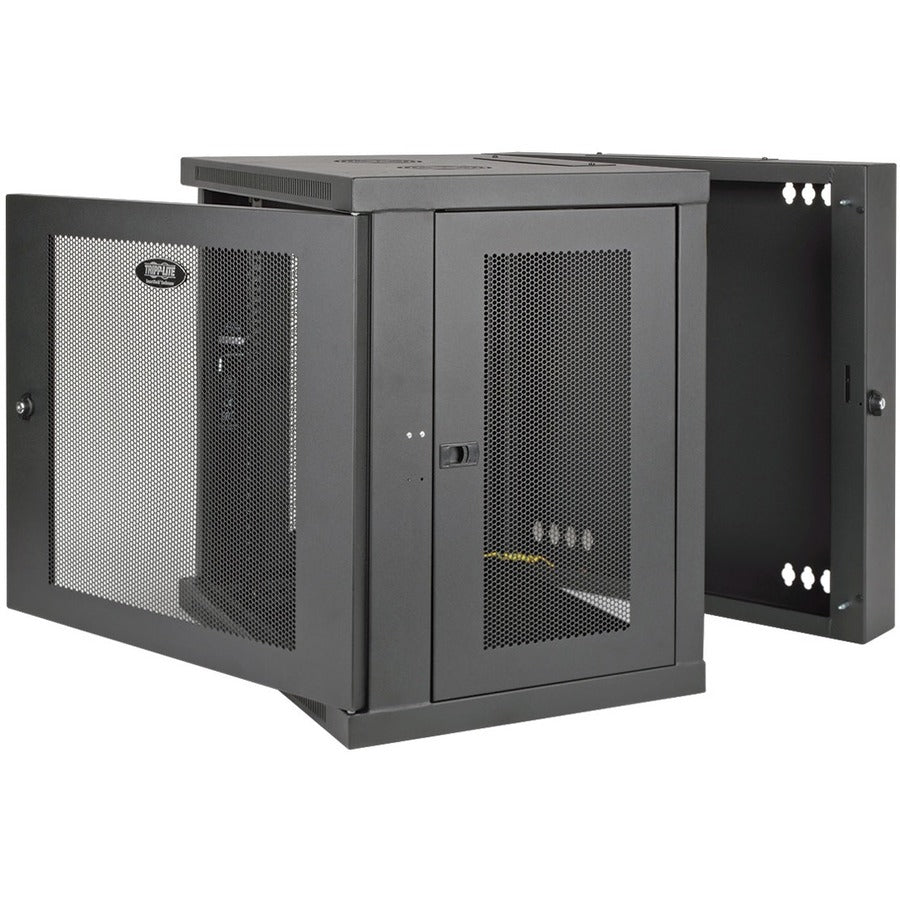 Tripp Lite Srw12Usdp Smartrack 12U Ups-Depth Wall-Mount Small Rack Enclosure, Hinged Back