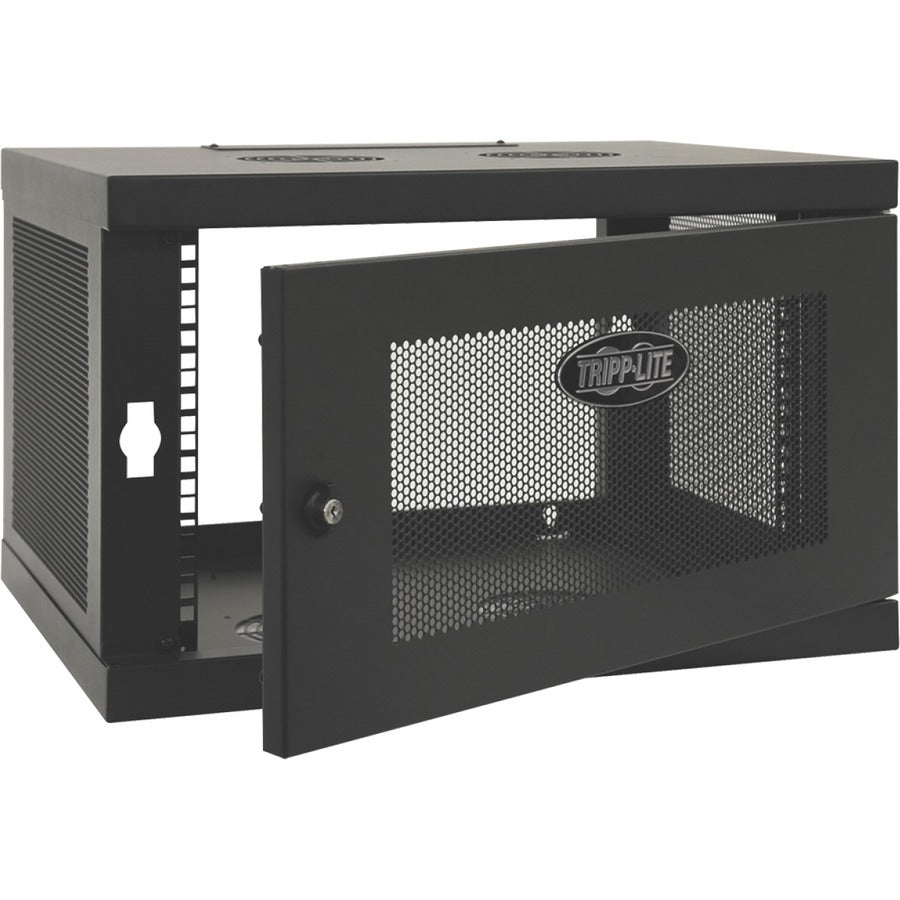 Tripp Lite Srw6Ukd Smartrack 6U Low-Profile Switch-Depth Knock-Down Wall-Mount Mini Rack Enclosure