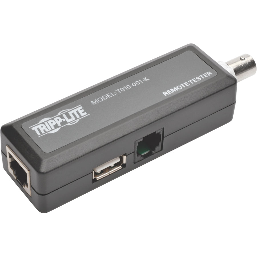 Tripp Lite T010-001-K Multi-Function Cable Tester With Wire Tracker (Rj45, Rj11, Bnc, Usb)