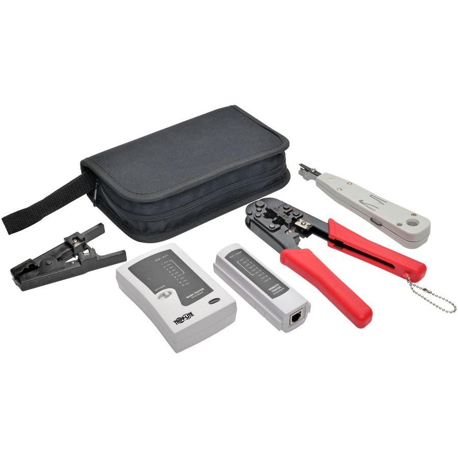 Tripp Lite T016-004-K 4-Piece Network Installer Tool Kit With Carrying Case