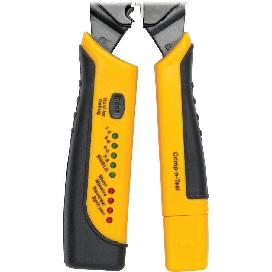 Tripp Lite T100-001-Tst Rj11/Rj12/Rj45 Wire Crimper With Built-In Cable Tester