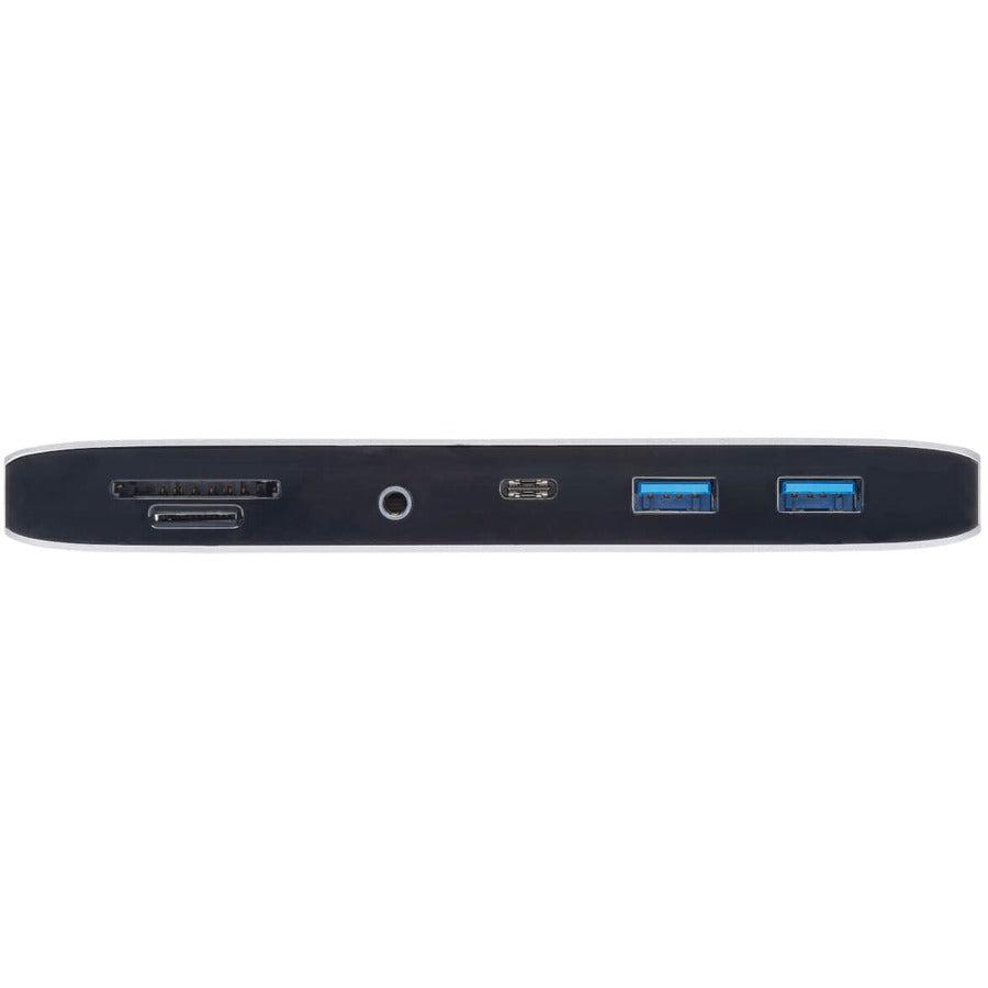 Tripp Lite Thunderbolt 3 Dock W Usb-C Compatibility, Dual Display - 8K Displayport, Usb 3.2 Gen 2 10G, Usb-A/C Hub, Memory Card, Gbe, 60W Pd Charging