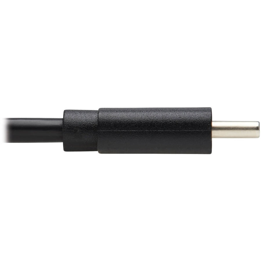 Tripp Lite U040-01M-C-Ra Usb-C Cable (M/M) - Usb 2.0, Thunderbolt 3, 60W Pd Charging, Right-Angle Plug, Black, 1 M (3.3 Ft.)