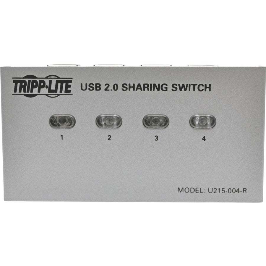 Tripp Lite U215-004-R 4-Port Usb 2.0 Printer / Peripheral Sharing Switch