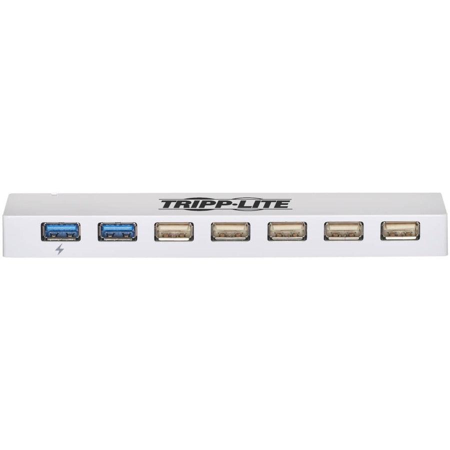 Tripp Lite U360-007C-2X3 7-Port Usb 3.0 / Usb 2.0 Combo Hub - Usb Charging, 2 Usb 3.0 & 5 Usb 2.0 Ports
