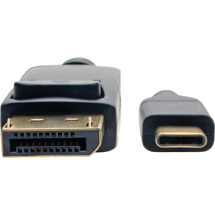 Tripp Lite U444-003-Dp Usb-C To Displayport Active Adapter Cable (M/M), 4K 60 Hz, 3 Ft. (0.9 M)