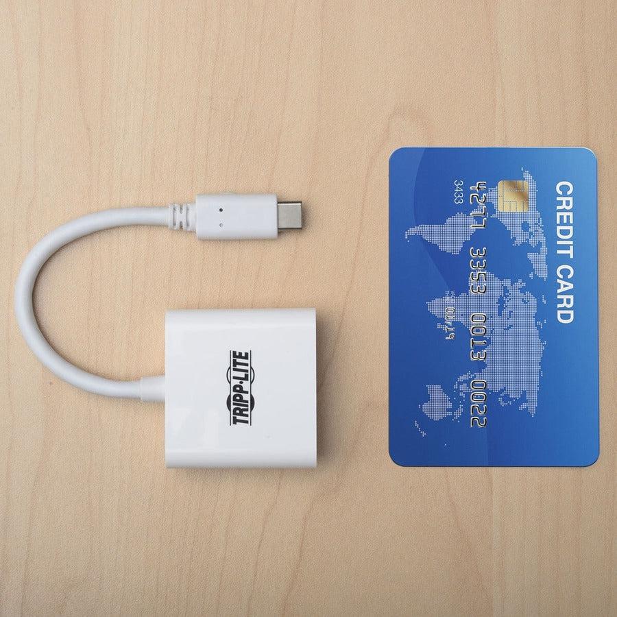 Tripp Lite U444-06N-H4-C Usb-C To Hdmi Adapter With Pd Charging, Hdcp, White