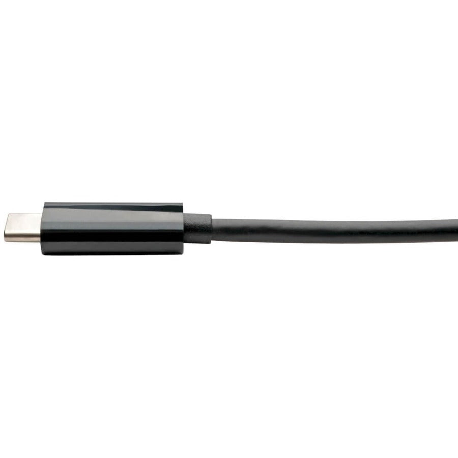 Tripp Lite U444-06N-Hdv4Kb Usb-C Multiport Adapter (M/3Xf) - 4K Hdmi, Dvi, Vga, Hdcp, Black