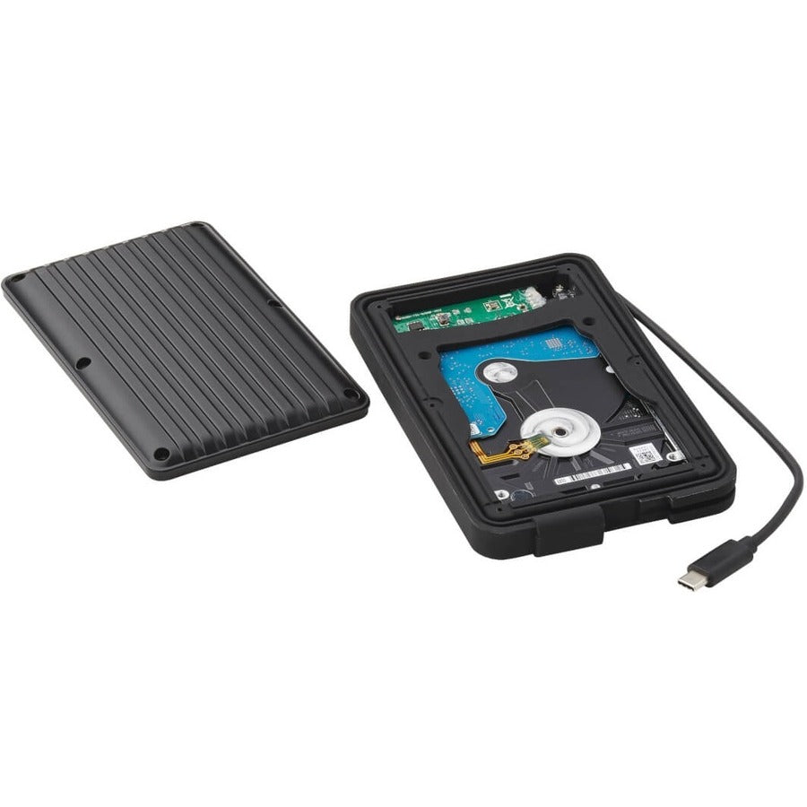 Tripp Lite U457-025-G2-Wpb Usb-C To Sata Ssd/Hdd Enclosure Adapter - Usb 3.1 Gen 2 (10 Gbps), Thunderbolt 3, Ip66 Rated, Uasp