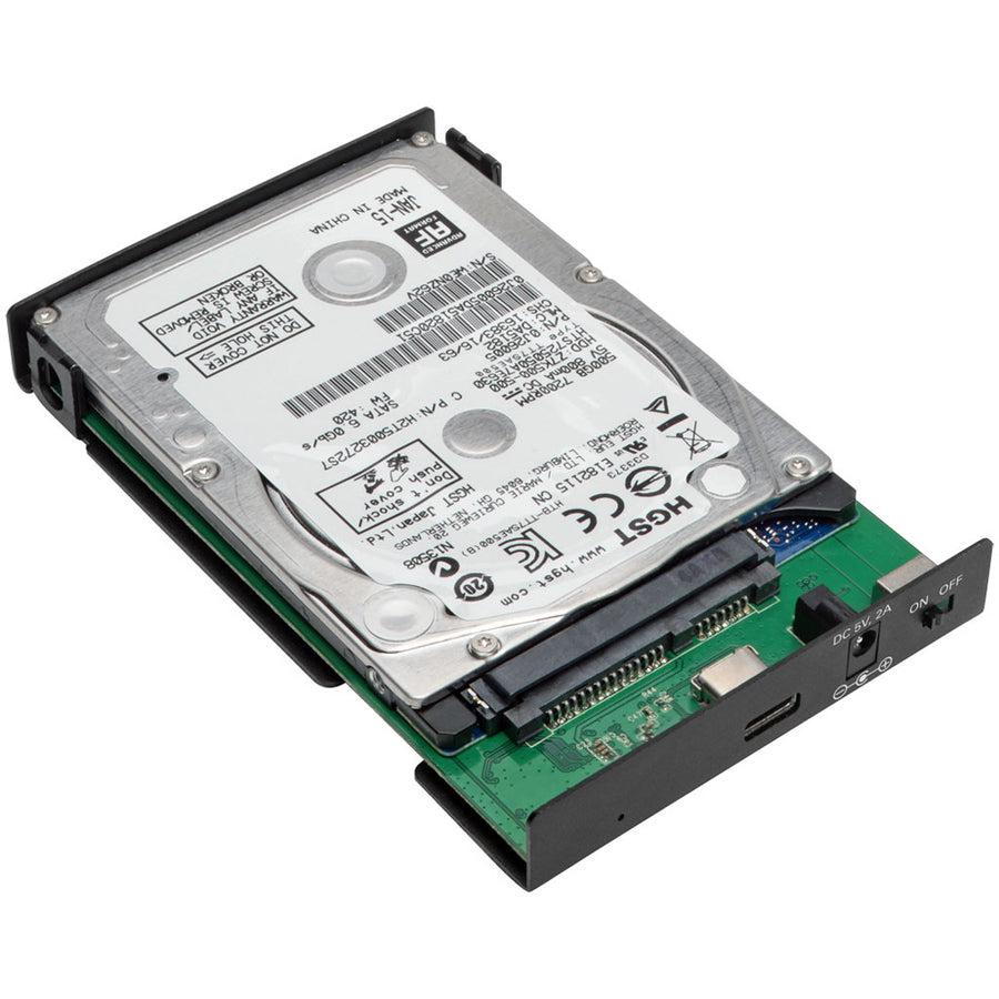 Tripp Lite U457-025-Satag2 Usb 3.1 Gen 2 (10 Gbps) Sata Ssd/Hdd To Usb-C Enclosure Adapter With Uasp Support, Metal Housing, Thunderbolt™ 3 Compatible