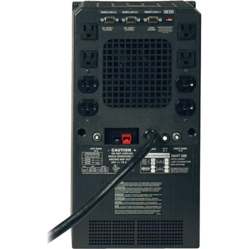 Tripp Lite UPS SmartPro 120V 3kVA 2.4kW Line-Interactive UPS Tower Extended Run 3 DB9 ports Battery Backup