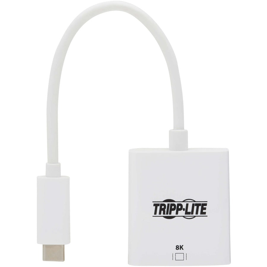 Tripp Lite USB-C to HDMI Adapter (M/F) - 8K, HDR, 4:4:4, HDCP 2.3, White