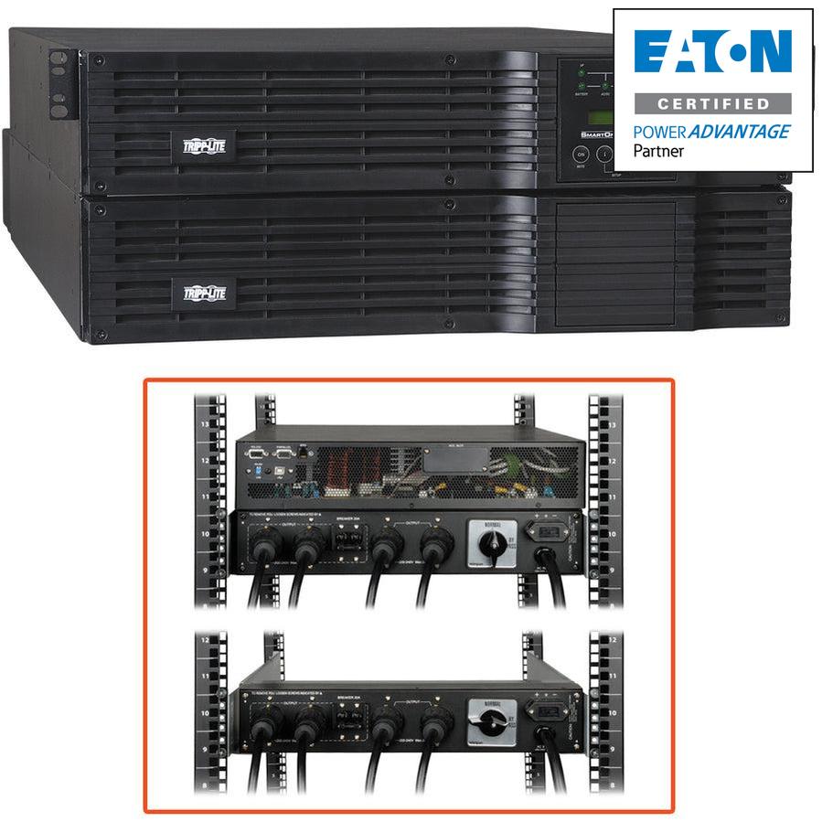 Tripp Lite Ups Smart Online 8000Va 5600W Rackmount 8Kva 120V-240V Usb Db9 Manual Bypass Hot Swap 4Urm