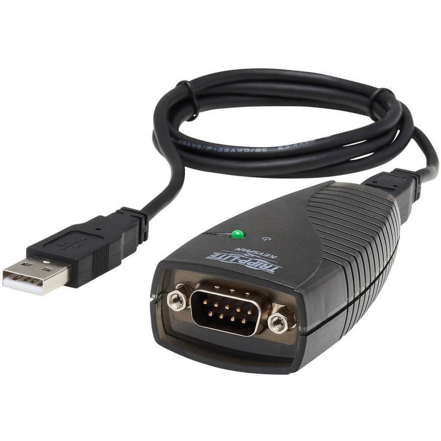 Tripp Lite Usa-19Hs Keyspan Usb To Serial Adapter - Usb-A Male To Db9 Rs232 Male, 3 Ft. (0.91 M), Taa