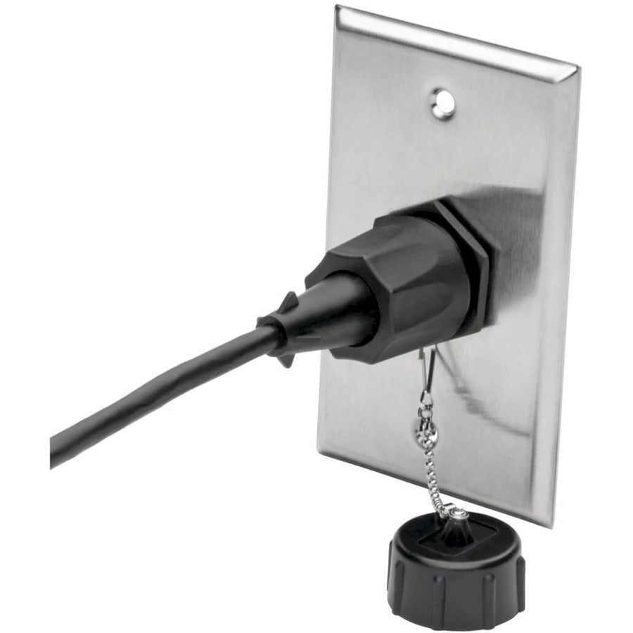 Tripp Lite Usb 3.0 Coupler, Superspeed, 3.0/3.1, Industrial - Usb-A F/F, Shielded, Ip67, Dust Cap