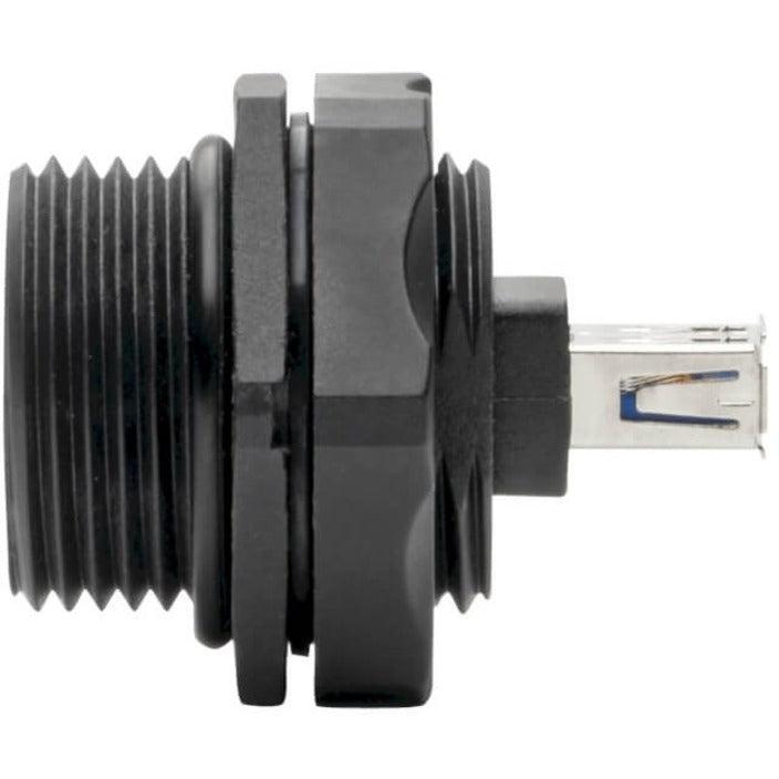 Tripp Lite Usb 3.0 Coupler, Superspeed, 3.0/3.1, Industrial - Usb-A F/F, Shielded, Ip67, Dust Cap