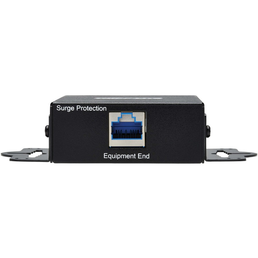 Tripp Lite by Eaton In-Line Network Surge Protector - 10 Gbps, Cat6a/8, Metal Case, IEC Compliant, TAA B110-SP-10G