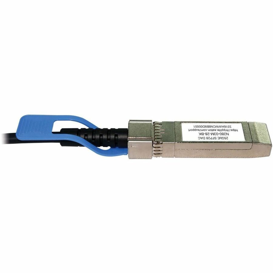 Tripp Lite series SFP28 to SFP28 25GbE Passive Twinax Copper Cable (M/M), SFP-H25G-CU3M