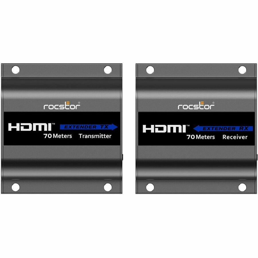 TrueReach 4K@60Hz HDMI KVM Extender over CAT6/CAT6a/Cat7 Ethernet Cable - Supports USB
