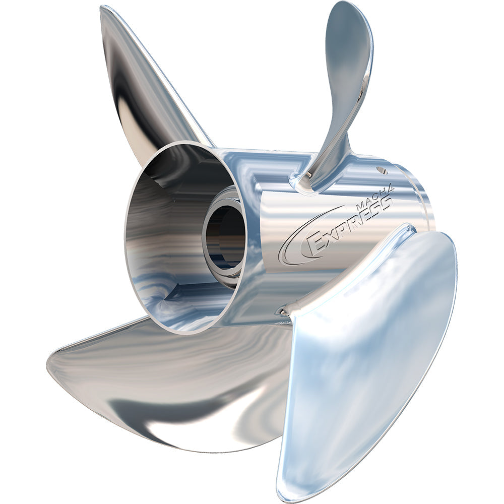 Turning Point Express&reg; Mach4&trade; - Left Hand - Stainless Steel Propeller -