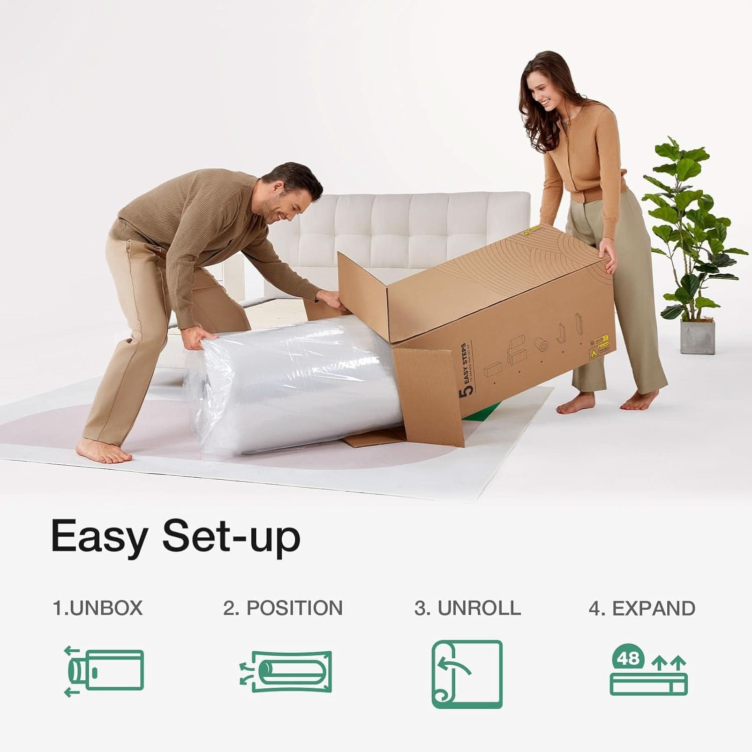 Twin 6 Inch Bonnell Spring Hybrid Mattress Adaptive Foam